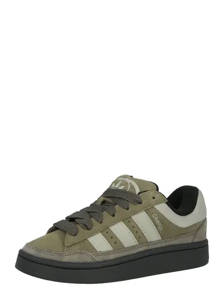 ADIDAS ORIGINALS Tenisky 'CAMPUS'  kaki / svetlozelená