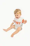 Tinycottons  Bavlněné kojenecké body  STRIPES LOGO BODY
