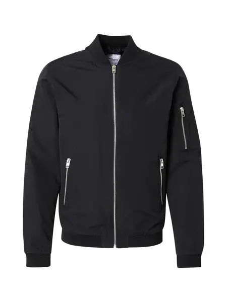 JACK & JONES Prechodná bunda 'JJERush'  čierna
