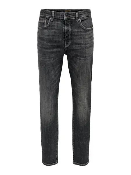Only & Sons Džínsy 'ONSYoke'  čierny denim