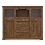 Cantus VYSOKÁ KOMODA, barvy dubu,