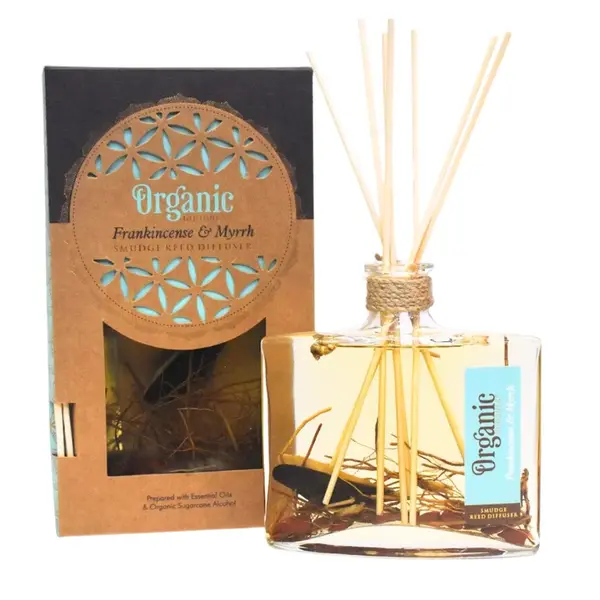 Song of India Organický vonný difuzér Organic Goodness - Frankincense & Myrrh 150 ml