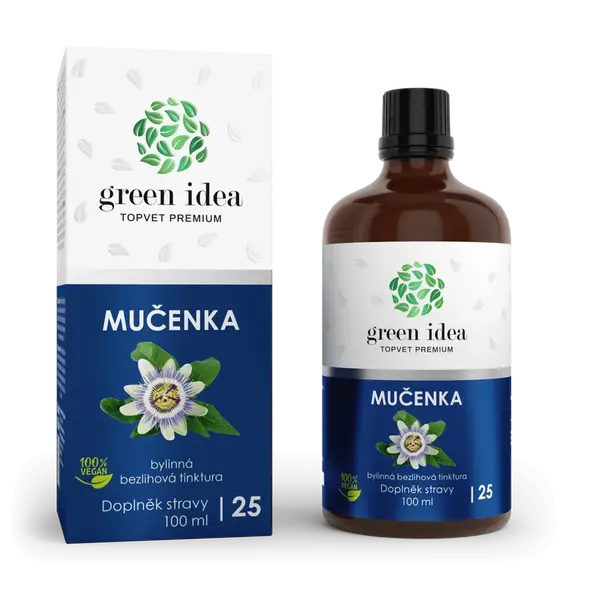 Mučenka – bezliehová tinktúra 100 ml – Green idea
