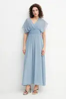 Šaty Marella Emme by Marella modrá barva, maxi, 2515221342200