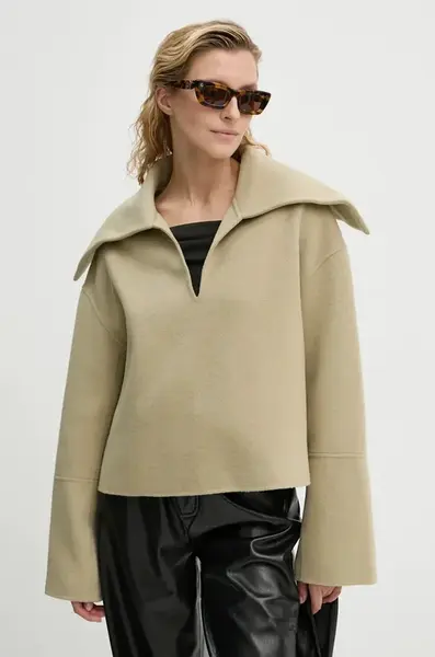 Vlněný svetr Nanushka MAXE