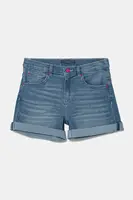 Dětské riflové kraťasy Guess modrá barva, J5GD01 D4CA0