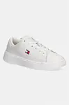 Tommy Jeans TJW SCRIPT CUPSOLE tenisky dámské kožené