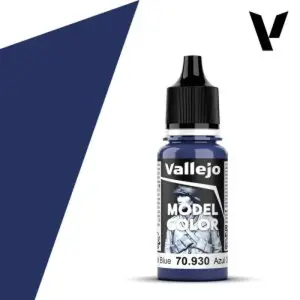 Modelářská barva Vallejo 18ml – 930 Dark Blue