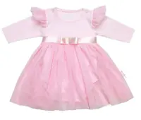 Luxusná 4D slávnostná sada pre bábätko Girl - ružová, veľ. 74