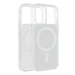 Ochranný kryt CLEAR FUSION MAG COVER Case compatible with MagSafe pro Apple iPhone 15, bílá