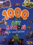1000 aut a strojů se samolepkami (poškozená)