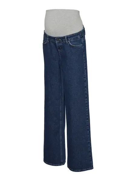 MAMALICIOUS Džínsy 'MLSYDNEY'  tmavomodrá / sivá