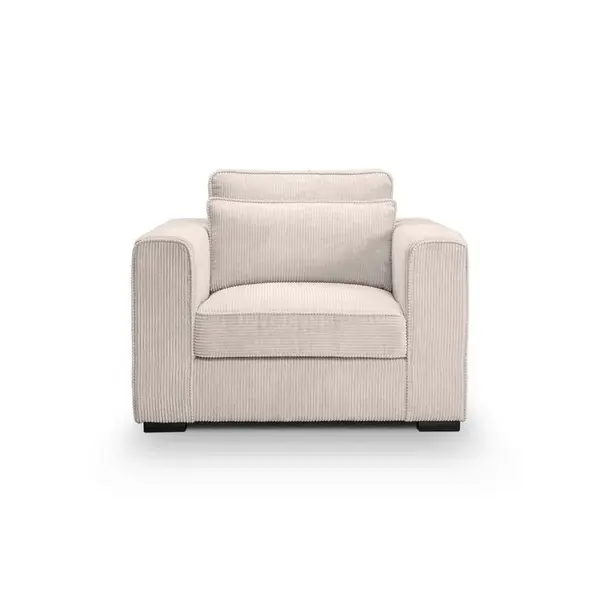 MID.YOU 1,5SEDÁK, textil, šedobéžová