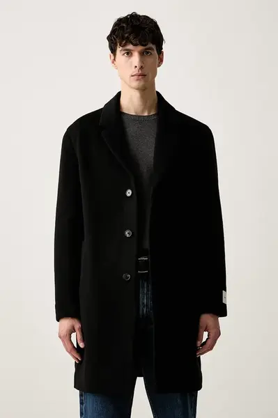 Calvin Klein  Kabát s příměsí vlny