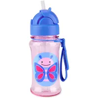 Skip Hop Zoo Tritan láhev s brčkem Butterfly 12m+ 355 ml