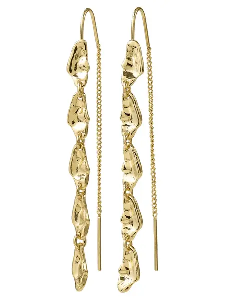 Pilgrim Náušnice 'Eliyah'  zlatá