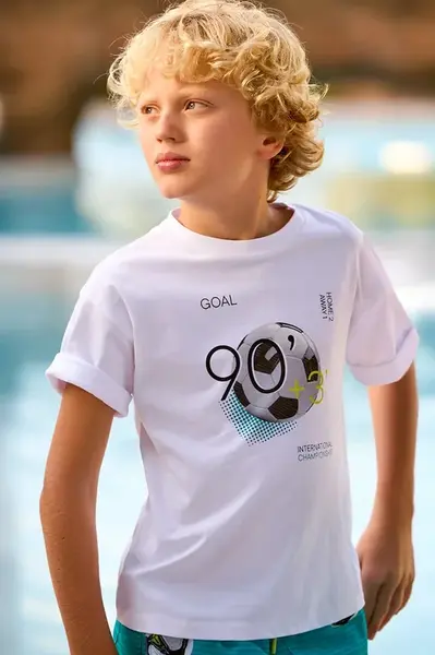 Dětské bavlněné tričko Mayoral