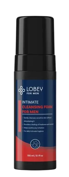 LOBEY Intimná pena pre mužov 150 ml