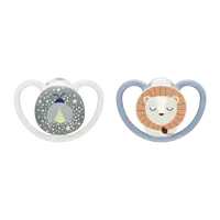 NUK cumlík Perfect Match AIR Night LION 6-18m 2ks