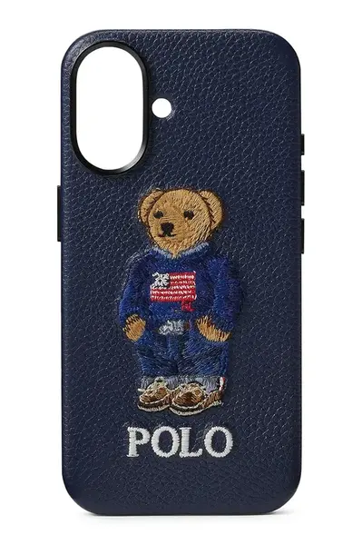 Kožené puzdro na mobil Polo Ralph Lauren iPhone 16
