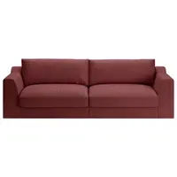 Sit & More POHOVKA BIG SOFA, textil, červená