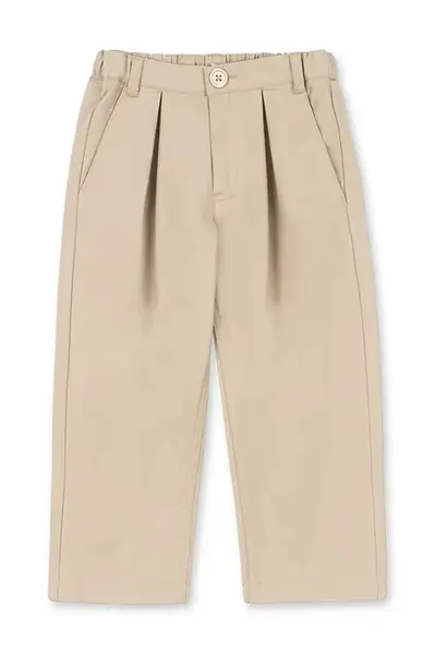 Dětské bavlněné kalhoty Konges Sløjd WILLO CHINOS GOTS
