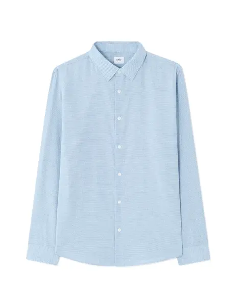 Pánska modrá košeľa Celio