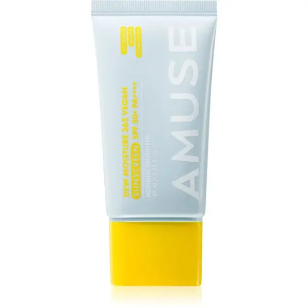 AMUSE Dew Moisture 365 Vegan Sunscreen opaľovací fluid na tvár s hydratačným účinkom 40 ml