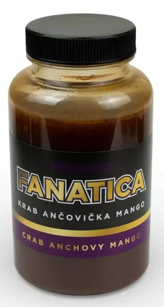 Mikbaits booster fanatica krab ančovička mango 250 ml