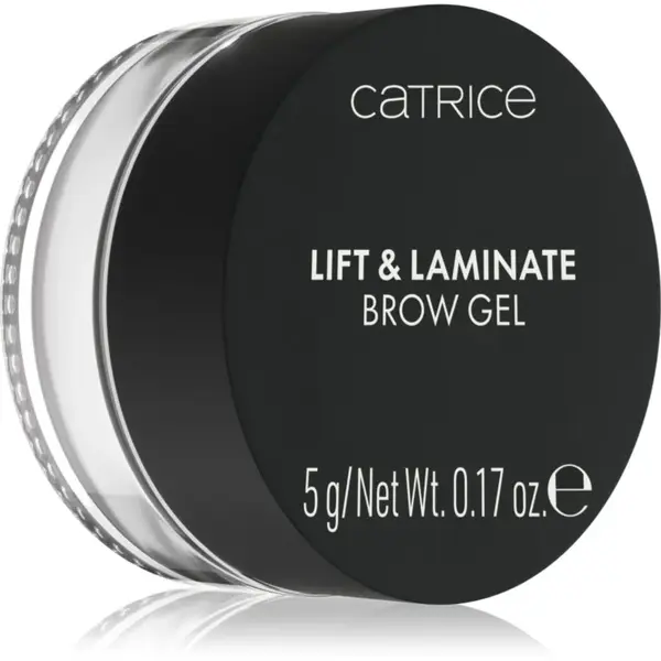 Catrice Lift & Laminate Brow Gel transparentní fixační gel na obočí odstín 010 Transparent 5 g