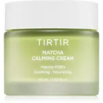 TIRTIR Matcha Calming Cream výživný zklidňující krém pro obnovu kožní bariéry 50 ml