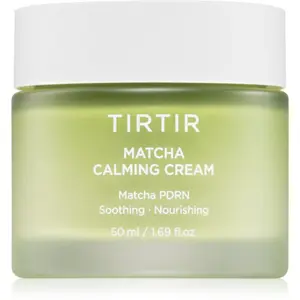 TIRTIR Matcha Calming Cream výživný zklidňující krém pro obnovu kožní bariéry 50 ml