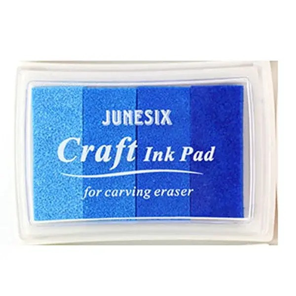 Plastic Craft Finger Ink Pad Stamps
