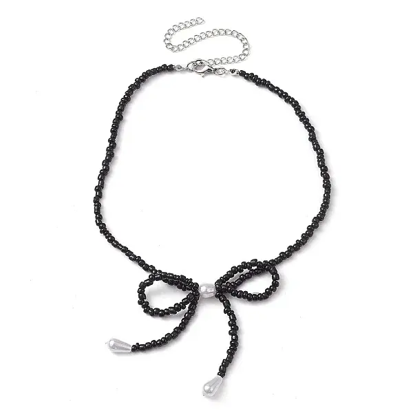 Bowknot 304 Stainless Steel Necklaces
