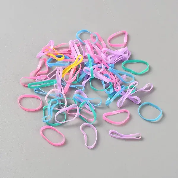 Disposable Elastic Hair Rubber Bands