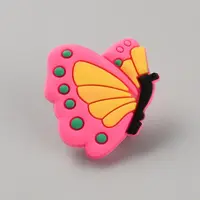 Butterfly Plastic Cartoon Style Straw Toppers