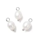 Natural Cultured Freshwater Pearl Rice Charms