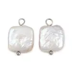 Natural Freshwater Pearl Keshi Pearl Pendants