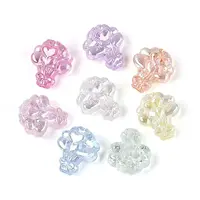 UV Plating Transparent Acrylic Beads