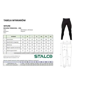 Kalhoty termoaktivní, SKYLINE, L, STALCO