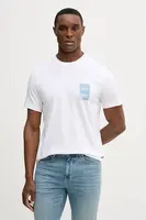 Bavlněné tričko BOSS Orange Te_Plain