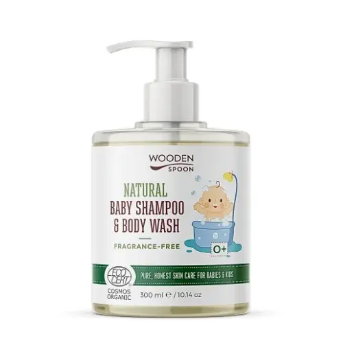 Woodenspoon Dětský sprchový gel a šampon 2v1 300 ml