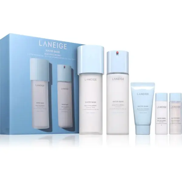 LANEIGE Water Bank Blue Hyaluronic 2-Step Essentials Set for Combination to Oily Skin darčeková sada pre ženy