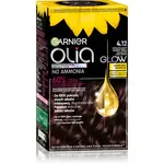 Garnier Olia Big Kit permanentná farba na vlasy odtieň 4.12 Irisdescent dark brown 1 ks