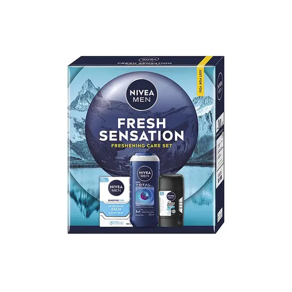 NIVEA MEN Vánoční kazeta fresh sensation