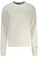 Bílá mikina bez kapuce