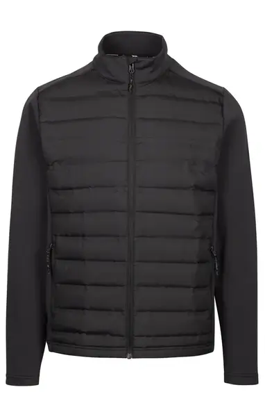 Černá prošívaná bunda ORFORD