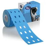 CureTape Kineziologický tejp Punch Blue 5 cm x 5 m