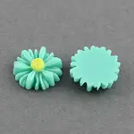 Flatback Hair & Costume Accessories Ornaments Resin Flower Daisy Cabochons