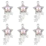 10Pcs Glass Pendants